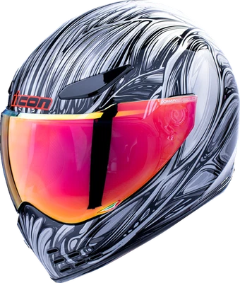 ICON Domain* Helmet - Nouveau - Silver - XS 0101-18523 - Image 1 of 4
