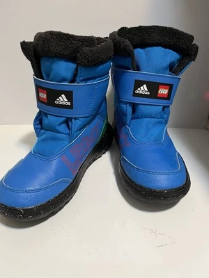 Adidas x LEGO Youth Winterplay Boots Blue Green Boys Size13K Snow Boots  Shoes - Image 1 of 4