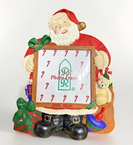 Weihnachten Urlaub Bilderrahmen Santa Claus & Me 5x5 Photo Frame! BRANDNEU! - Bild 1 von 6