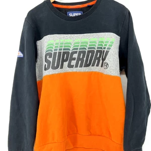 Sudadera SUPERDRY Triple Gota Color Block Logo Crew Talla 2XL - Imagen 1 de 10