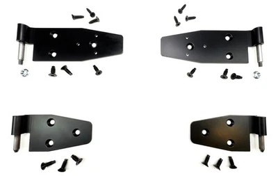 Juego de bisagras de puerta completa 4 ea y tornillos Torx para Jeep Wrangler YJ de 1994 a 1995 Foto 1 de 4