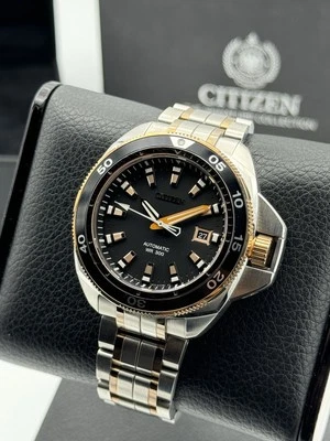 CITIZEN GRAND TOURING NB1036-50E DOS TONOS ORO ROSA! Foto 1 de 4