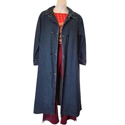 Full Size, Full Length Denim Duster NWT - Image 1 of 4