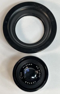 Lentar 50mm Kamera Objektiv 1:3.5 Schraubmontage mit Haube? Top Zustand Funktioniert - Bild 1 von 7