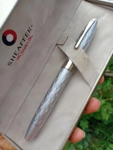 Pluma Rollerball SHEAFFER Legacy, Acero con Diseño de Ruta "USADA EN BIEN"" Con Caja - Imagen 1 de 12