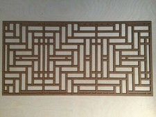 Radiator Cabinet Decorative Screening Radiator Grilles MDF 3mm and 6mm item A6