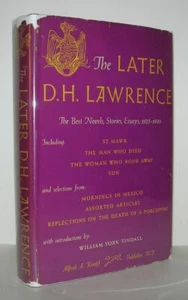 D H Lawrence / LATER D.H LAWRENCE The Best Novels Stories Essays 1st ed 1952 - Picture 1 of 1
