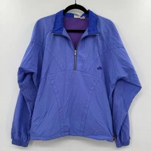 Vintage Damen Nike Quarter Zip Lila Windbreaker Gr. Large - Bild 1 von 12