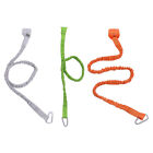 Kayak Paddle Leash Anti-lost Rope with Buckle Portable for Kayak Canoe Surfboard