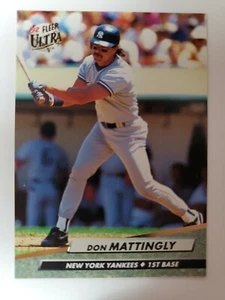 1992 Fleer Ultra Don Mattingly card #105 - Picture 1 of 2