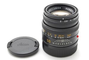 【MINT+++】LEICA SUMMICRON-M 50mm f/2 E39 4th Lens From JAPAN