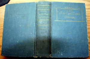 DC HEATH mid-century MANSION'S FRENCH AND ENGLISH DICTIONARY - Picture 1 of 6