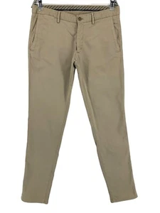 Massimo Dutti Pantaloni Chino Extra Slim Fit Uomo Taglia W30 L32 - Foto 1 di 9