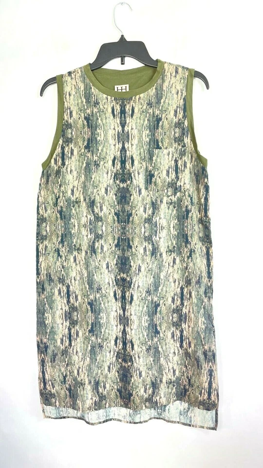 Haute Hippie Womens Sleeveless Casual Shift Dress Camouflage Size Small.         - Image 1 of 4