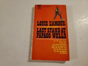 Last Stand At Papago Wells, Louis L'Amour, Gold Medal Paperback, 1957,1st Ed.271 - Bild 1 von 5