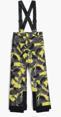 *FAST SHIP* SPYDER Propulsion Insulated Ski Pants, Boys, Acid Yellow, Size 12 - Image 1 of 3