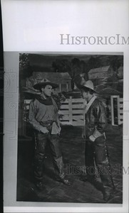 1968 Press Photo Actor Dustin Farnum, Frank Canteau in "The Virginian"