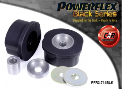 Powerflex Noir RrWheel Bearing Housing Bushes Pour Audi A5 2007-2016 PFR3-714BLK - Photo 1/4