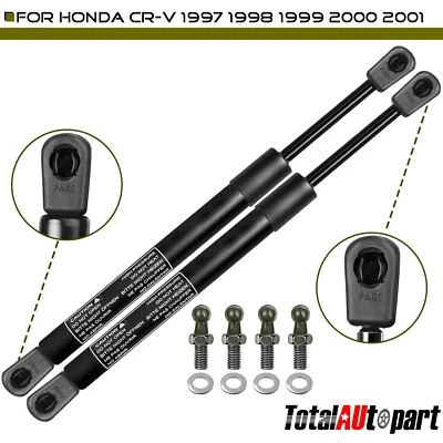 2x Lift Supports Shock Struts Springs Props for Honda CR-V 1997-2001 Rear Window - Image 1 of 4