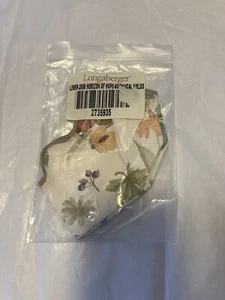 Longaberger 2000 HOH Horizon Of Hope Basket Botanical Fields Liner #2735935 NEW - Picture 1 of 10