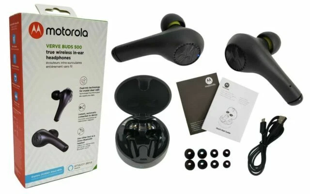 Motorola Verve Buds 500 True Black Wireless In-ear Headphones