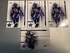KEN HAMLIN (3) 2003 Leaf Rookies and Stars R&S RC and (1) 651/750 RC