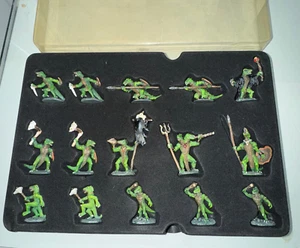 ZWERGENSCHMIEDE Echsenfolk Clan bemalt 15 Miniaturen D&D ~ SIND IN OVP - Bild 1 von 4