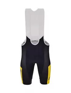 Official 2024 Tour de France GC Leader Fan Line Mens Bib Shorts by Santini - Picture 1 of 5