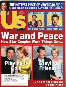 US Magazine August 27 2001 Tom Cruise Nicole Kidman Meg Ryan EX 012216jhe - Picture 1 of 1