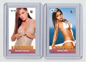 Jessica Alba rare MH Lanceros #'d x/3 Tobacco card no. 377 - Picture 1 of 1