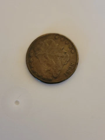 1828 Half Cent 1/2 c * 12 star * Classic Head * VERY GOOD * Liberty coin Cover