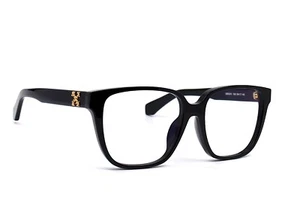 NEW! OFF-WHITE OERJ010 BLACK AUTHENTIC EYEGLASSES FRAME RX 59-17 - Picture 1 of 12