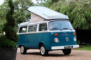 1973 VW T2 Bay Window Camper Van. Westfalia Pop Top Roof. Restored. - Picture 1 of 15
