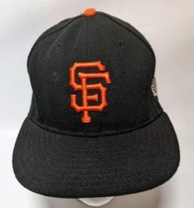 NWOT SF Giants 59Fifty Hat 2010 World Series Patch 7 3/8 Fitted - Picture 1 of 5