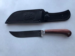 Damascus Steel Custom Handmade Knife "Uzbek Bubinga" by Nazarov Forge - Picture 1 of 6