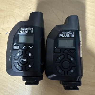 PocketWizard 801-329 Plus iii Transceiver - Pack of 2, Black - Image 1 of 4