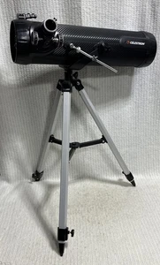Celestron  114 AZ-SR Telescope- NO EYE PIECES - Picture 1 of 9
