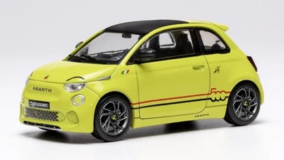MODELLINO AUTO STATICO IXO FIAT 500E ABARTH 2024 GIALLO MODELLISMO SCALA 1:43 - Immagine 1 di 4