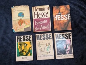 Lot of 6 by Herman Hesse |2 HC & 3 Noonday paperback & 1 picador (see condition) - Picture 1 of 1