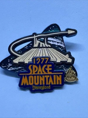 Prendedor Disney Magical Milestones - 1977 - Disneyland Space Mountain abre 39260 Foto 1 de 4