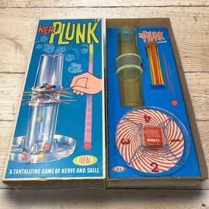 Vintage 1967 Kerplunk Family Game Ideal Toy Corp Made In USA Retro Complete Box - Picture 1 of 8