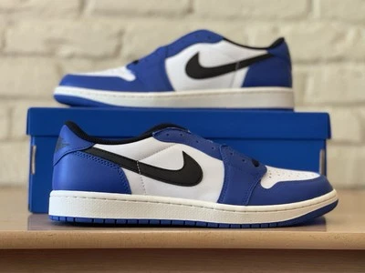 Nike Air Jordan 1 Retro Bajo OG Blanco Negro Juego Royal CZ0790-140 Hombres Talla 11 Nuevo Foto 1 de 4