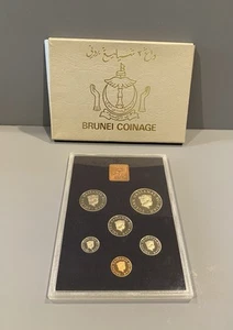 1979 Brunei Coinage Proof Set/w Original Cover - Picture 1 of 7