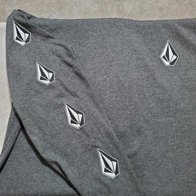 Y2K Volcolm Long Sleeve Shirt Stone XL TG Sleeve Hits RARE  - Image 1 of 4