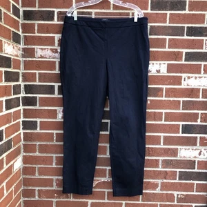 Talbots Hose Damen 14 schwarz Chatham Baumwolle Stretch Seitenreißverschluss Karriere Büro - Bild 1 von 4