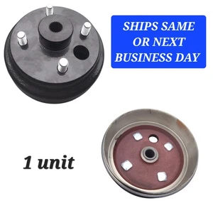 Rear Wheel Brake Drum Rear Hub For EZGO TXT Golf Cart 24 Small Spline 19186-G1P - Picture 1 of 3
