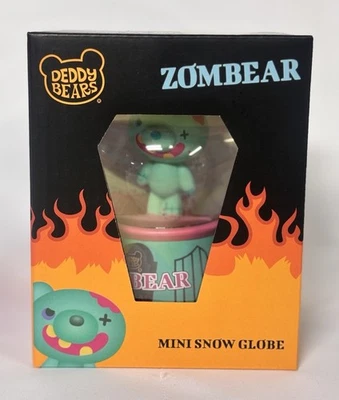 Oso de peluche ZOMBEAR Mini globo de nieve Halloween Nuevo innov8 Foto 1 de 4