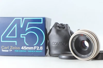 [ UNUSED ] Contax Carl Zeiss Tessar 45mm f/2.8 100 Jahre MMJ C/Y Lens from JAPAN - Image 1 of 4