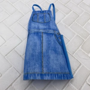 Barbie Kleidung ~ Jeans Overall Kleid - Bild 1 von 2