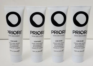 4 pk PRIORI Skin Decoded LCA fx141 Hand and Body Replenisher 0.68 fl oz SEALED - Picture 1 of 2